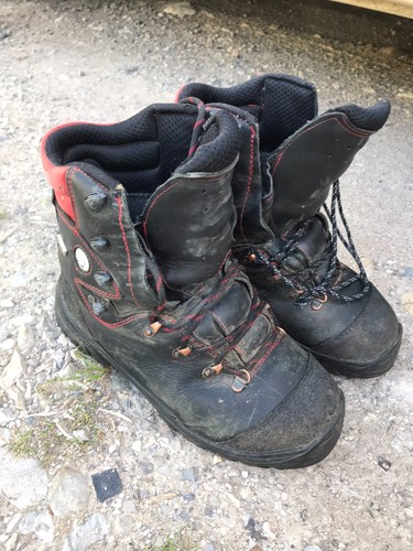 Chaussures bucheron anti - bucheron,