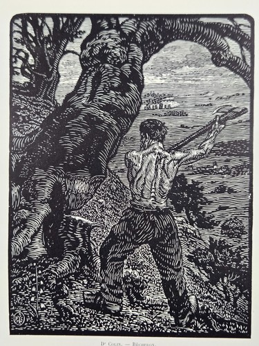 Bois gravé original - ,, 1902
